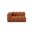 Lupine Modulares 2-Sitzer Sofa Sitzelement, Linke Seite, aus Chenille in Brick (Eden 10 Terra), 145x95 cm von Micadoni – Bild 1