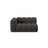 Lupine Modulares 2-Sitzer Sofa Sitzelement, Linke Seite, aus Chenille in Dunkelgrau (Eden 20 Graphite), 145x95 cm von Micadoni – Bild 1