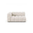 Lupine Modulares 2-Sitzer Sofa Sitzelement, Linke Seite, aus Chenille in Leichtes Beige (Eden 2 Pearl), 145x95 cm von Micadoni – Bild 1