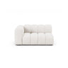 Lupine Modulares 2-Sitzer Sofa Sitzelement, Linke Seite, aus Samt, Chenille oder Boucle, 145x95 cm von Micadoni – Bild 1