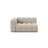 Lupine Modulares 2-Sitzer Sofa Sitzelement, Linke Seite, aus Samt in Beige (Salvador 1), 145x95 cm von Micadoni – Bild 1