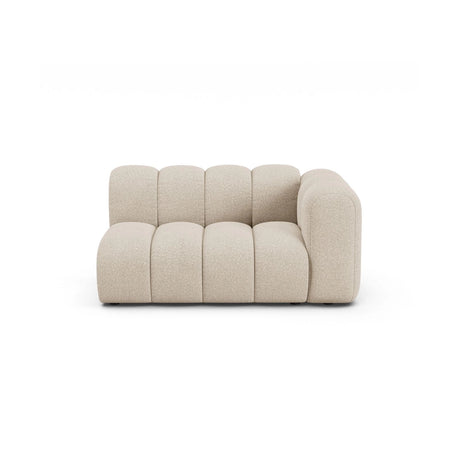Lupine Modulares 2-Sitzer Sofa Sitzelement, Rechte Seite, aus Boucle in Beige (Baloo 2074), 145x95 cm von Micadoni – Bild 1