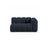 Lupine Modulares 2-Sitzer Sofa Sitzelement, Rechte Seite, aus Chenille in Marineblau (Eden 16 Deep Blue), 145x95 cm von Micadoni – Bild 1