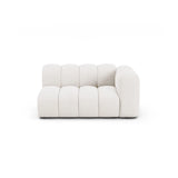 Lupine Modulares 2-Sitzer Sofa Sitzelement, Rechte Seite, aus Samt, Chenille oder Boucle, 145x95 cm von Micadoni – Bild 1