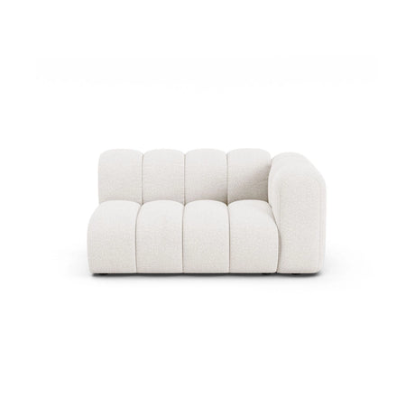 Lupine Modulares 2-Sitzer Sofa Sitzelement, Rechte Seite, aus Samt, Chenille oder Boucle, 145x95 cm von Micadoni – Bild 1