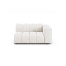 Lupine Modulares 2-Sitzer Sofa Sitzelement, Rechte Seite, aus Samt, Chenille oder Boucle, 145x95 cm von Micadoni – Bild 1