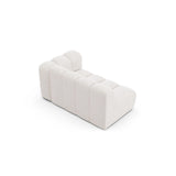 Lupine Modulares 2-Sitzer Sofa Sitzelement, Rechte Seite, aus Samt, Chenille oder Boucle, 145x95 cm von Micadoni – Bild 4