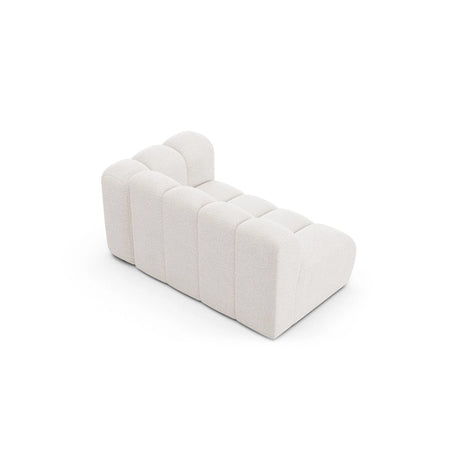 Lupine Modulares 2-Sitzer Sofa Sitzelement, Rechte Seite, aus Samt, Chenille oder Boucle, 145x95 cm von Micadoni – Bild 4