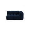 Lupine Modulares 2-Sitzer Sofa Sitzelement, Rechte Seite, aus Samt in Königsblau (Salvador 5), 145x95 cm von Micadoni – Bild 1