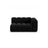 Lupine Modulares 2-Sitzer Sofa Sitzelement, Rechte Seite, aus Samt in Schwarz (Salvador 19), 145x95 cm von Micadoni – Bild 1
