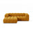 Lupine Modulares 3-Sitzer Ecksofa, Linke Seite, aus Samt in Gelb (Salvador 10), 230x177 cm von Micadoni – Bild 1