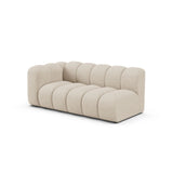 Lupine Modulares 3-Sitzer Sofa Sitzelement, Linke Seite, aus Boucle in Beige (Baloo 2074), 175x95 cm von Micadoni – Bild 3