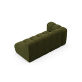 Lupine Modulares 3-Sitzer Sofa Sitzelement, Linke Seite, aus Boucle in Dunkles olivgrün (Baloo 2090), 175x95 cm von Micadoni – Bild 4