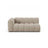 Lupine Modulares 3-Sitzer Sofa Sitzelement, Linke Seite, aus Chenille in Dunkelbeige (Eden 4 Beige), 175x95 cm von Micadoni – Bild 1