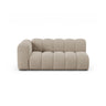 Lupine Modulares 3-Sitzer Sofa Sitzelement, Linke Seite, aus Chenille in Dunkelbeige (Eden 4 Beige), 175x95 cm von Micadoni – Bild 1