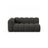 Lupine Modulares 3-Sitzer Sofa Sitzelement, Linke Seite, aus Chenille in Dunkelgrau (Eden 20 Graphite), 175x95 cm von Micadoni – Bild 1