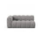 Lupine Modulares 3-Sitzer Sofa Sitzelement, Linke Seite, aus Chenille in Hellgrau (Eden 18 Grey), 175x95 cm von Micadoni – Bild 1