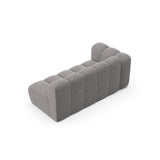 Lupine Modulares 3-Sitzer Sofa Sitzelement, Linke Seite, aus Chenille in Hellgrau (Eden 18 Grey), 175x95 cm von Micadoni – Bild 4