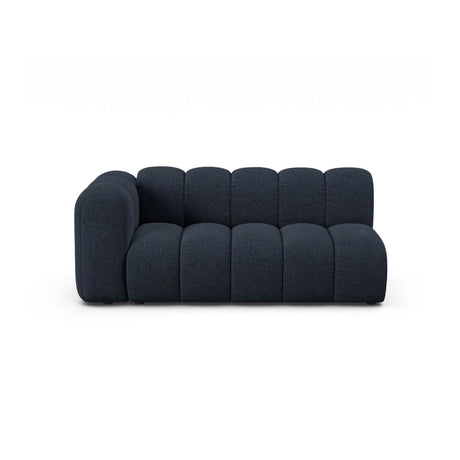 Lupine Modulares 3-Sitzer Sofa Sitzelement, Linke Seite, aus Chenille in Marineblau (Eden 16 Deep Blue), 175x95 cm von Micadoni – Bild 1