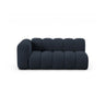 Lupine Modulares 3-Sitzer Sofa Sitzelement, Linke Seite, aus Chenille in Marineblau (Eden 16 Deep Blue), 175x95 cm von Micadoni – Bild 1