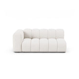 Lupine Modulares 3-Sitzer Sofa Sitzelement, Linke Seite, aus Samt, Chenille oder Boucle, 175x95 cm von Micadoni – Bild 1
