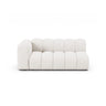 Lupine Modulares 3-Sitzer Sofa Sitzelement, Linke Seite, aus Samt, Chenille oder Boucle, 175x95 cm von Micadoni – Bild 1