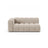 Lupine Modulares 3-Sitzer Sofa Sitzelement, Linke Seite, aus Samt in Beige (Salvador 1), 175x95 cm von Micadoni – Bild 1