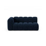 Lupine Modulares 3-Sitzer Sofa Sitzelement, Linke Seite, aus Samt in Königsblau (Salvador 5), 175x95 cm von Micadoni – Bild 1