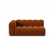 Lupine Modulares 3-Sitzer Sofa Sitzelement, Linke Seite, aus Samt in Terrakotta (Salvador 14), 175x95 cm von Micadoni – Bild 1