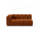 Lupine Modulares 3-Sitzer Sofa Sitzelement, Linke Seite, aus Samt in Terrakotta (Salvador 14), 175x95 cm von Micadoni – Bild 1