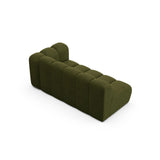 Lupine Modulares 3-Sitzer Sofa Sitzelement, Rechte Seite, aus Boucle in Dunkles olivgrün (Baloo 2090), 175x95 cm von Micadoni – Bild 4