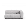 Lupine Modulares 3-Sitzer Sofa Sitzelement, Rechte Seite, aus Boucle in Hellgrau (Baloo 2085), 175x95 cm von Micadoni – Bild 1
