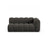 Lupine Modulares 3-Sitzer Sofa Sitzelement, Rechte Seite, aus Chenille in Dunkelgrau (Eden 20 Graphite), 175x95 cm von Micadoni – Bild 1