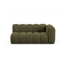Lupine Modulares 3-Sitzer Sofa Sitzelement, Rechte Seite, aus Chenille in Grün (Eden 12 Olive), 175x95 cm von Micadoni – Bild 1