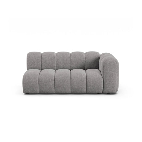 Lupine Modulares 3-Sitzer Sofa Sitzelement, Rechte Seite, aus Chenille in Hellgrau (Eden 18 Grey), 175x95 cm von Micadoni – Bild 1