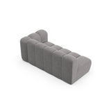 Lupine Modulares 3-Sitzer Sofa Sitzelement, Rechte Seite, aus Chenille in Hellgrau (Eden 18 Grey), 175x95 cm von Micadoni – Bild 4