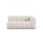 Lupine Modulares 3-Sitzer Sofa Sitzelement, Rechte Seite, aus Chenille in Leichtes Beige (Eden 2 Pearl), 175x95 cm von Micadoni – Bild 1