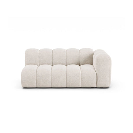 Lupine Modulares 3-Sitzer Sofa Sitzelement, Rechte Seite, aus Chenille in Leichtes Beige (Eden 2 Pearl), 175x95 cm von Micadoni – Bild 1