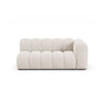 Lupine Modulares 3-Sitzer Sofa Sitzelement, Rechte Seite, aus Chenille in Leichtes Beige (Eden 2 Pearl), 175x95 cm von Micadoni – Bild 1
