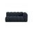 Lupine Modulares 3-Sitzer Sofa Sitzelement, Rechte Seite, aus Chenille in Marineblau (Eden 16 Deep Blue), 175x95 cm von Micadoni – Bild 1