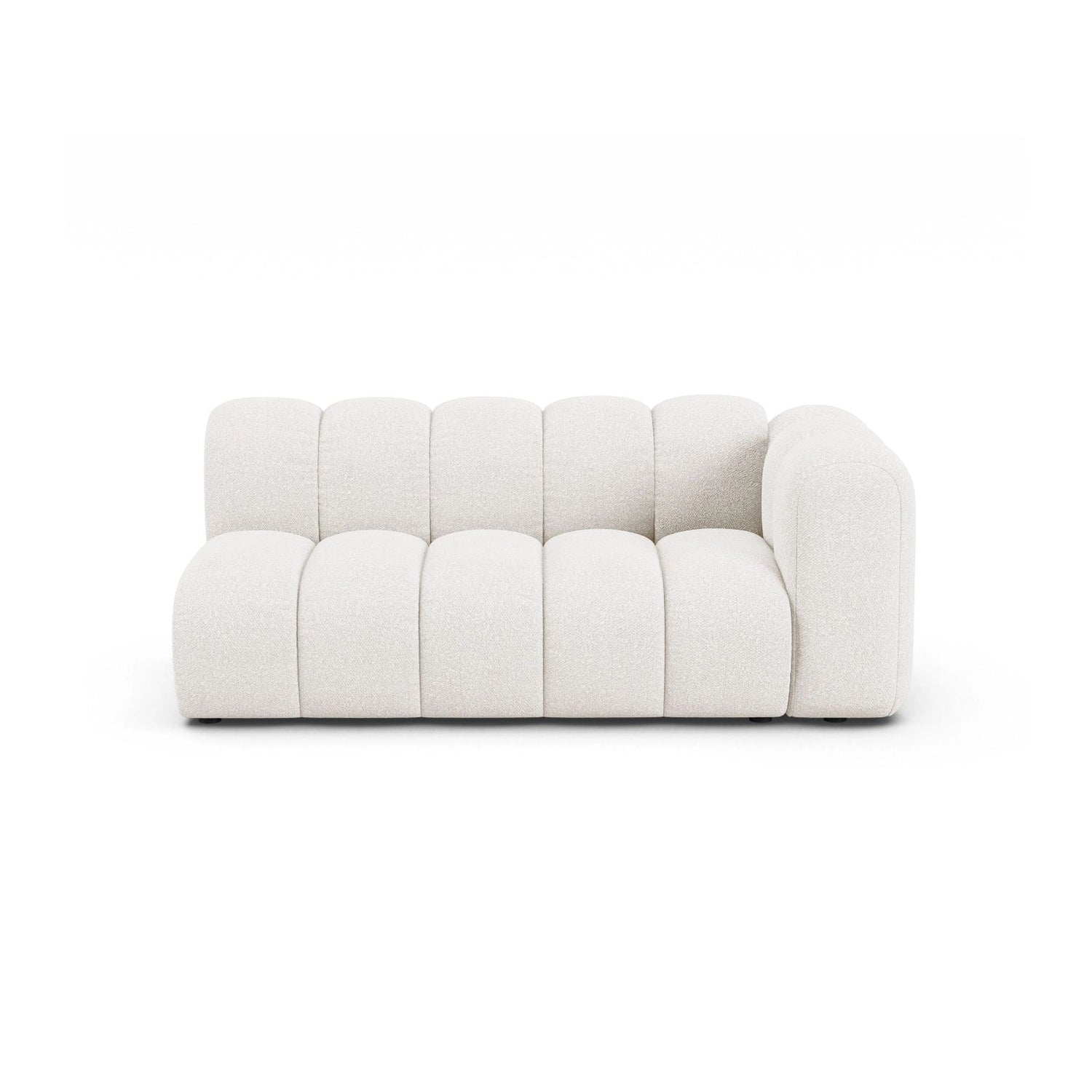 Lupine Modulares 3-Sitzer Sofa Sitzelement, Rechte Seite, aus Samt, Chenille oder Boucle, 175x95 cm von Micadoni – Bild 1