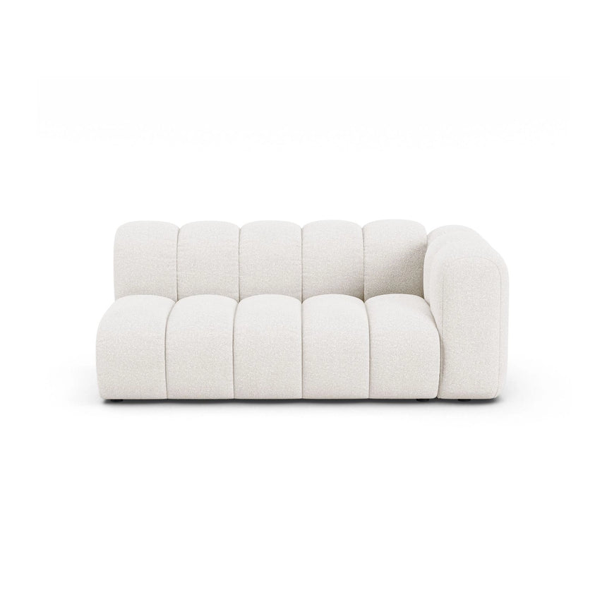 Lupine Modulares 3-Sitzer Sofa Sitzelement, Rechte Seite, aus Samt, Chenille oder Boucle, 175x95 cm von Micadoni – Bild 1