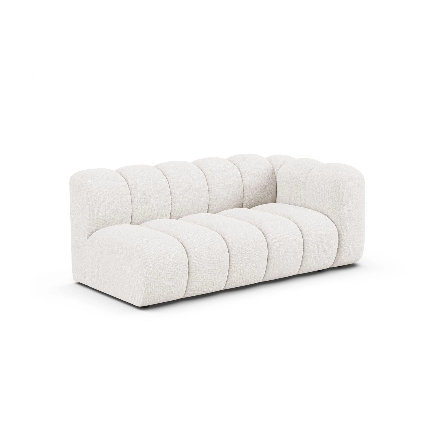 Lupine Modulares 3-Sitzer Sofa Sitzelement, Rechte Seite, aus Samt, Chenille oder Boucle, 175x95 cm von Micadoni – Bild 3