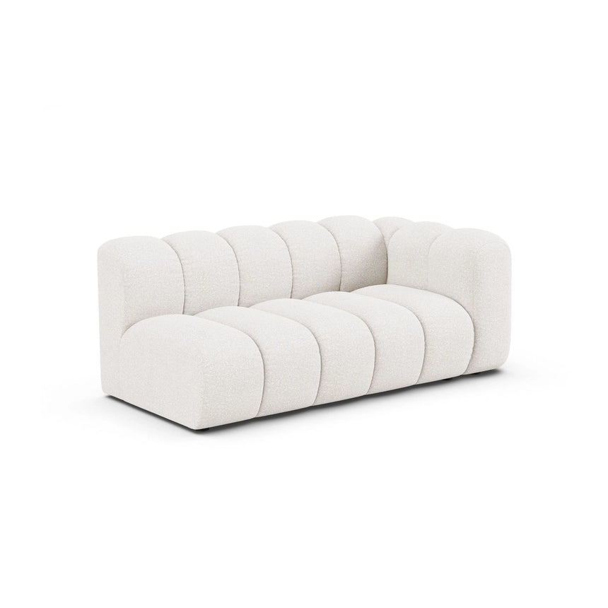 Lupine Modulares 3-Sitzer Sofa Sitzelement, Rechte Seite, aus Samt, Chenille oder Boucle, 175x95 cm von Micadoni – Bild 3