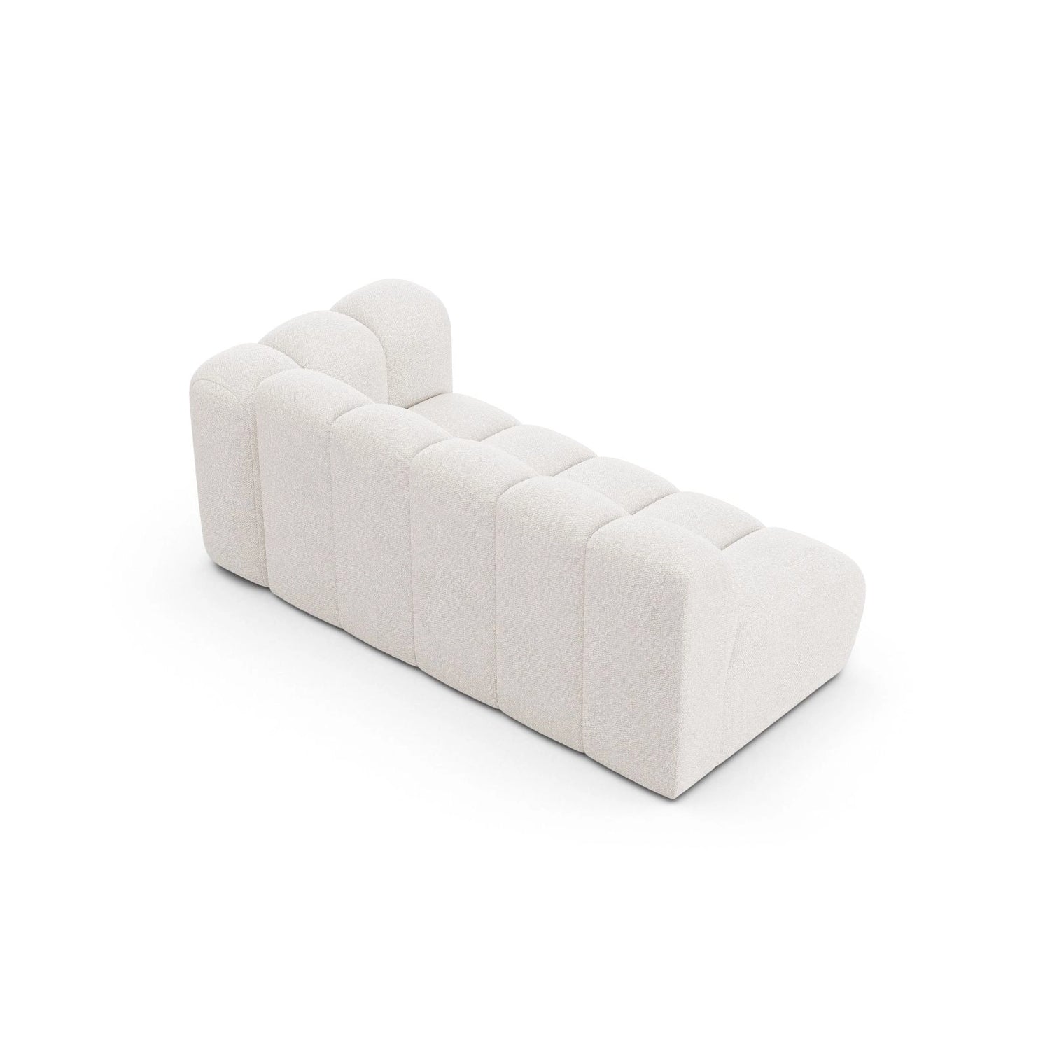 Lupine Modulares 3-Sitzer Sofa Sitzelement, Rechte Seite, aus Samt, Chenille oder Boucle, 175x95 cm von Micadoni – Bild 4