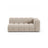 Lupine Modulares 3-Sitzer Sofa Sitzelement, Rechte Seite, aus Samt in Beige (Salvador 1), 175x95 cm von Micadoni – Bild 1