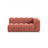 Lupine Modulares 3-Sitzer Sofa Sitzelement, Rechte Seite, aus Samt in Koralle (Salvador 12), 175x95 cm von Micadoni – Bild 1
