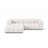 Lupine Modulares 4-Sitzer Ecksofa, Linke Seite,  aus Samt, Chenille oder Boucle, 260x177 cm von Micadoni – Bild 1