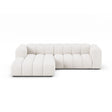 Lupine Modulares 4-Sitzer Ecksofa, Linke Seite,  aus Samt, Chenille oder Boucle, 260x177 cm von Micadoni – Bild 1