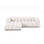 Lupine Modulares 4-Sitzer Ecksofa, Linke Seite,  aus Samt, Chenille oder Boucle, 260x177 cm von Micadoni – Bild 1
